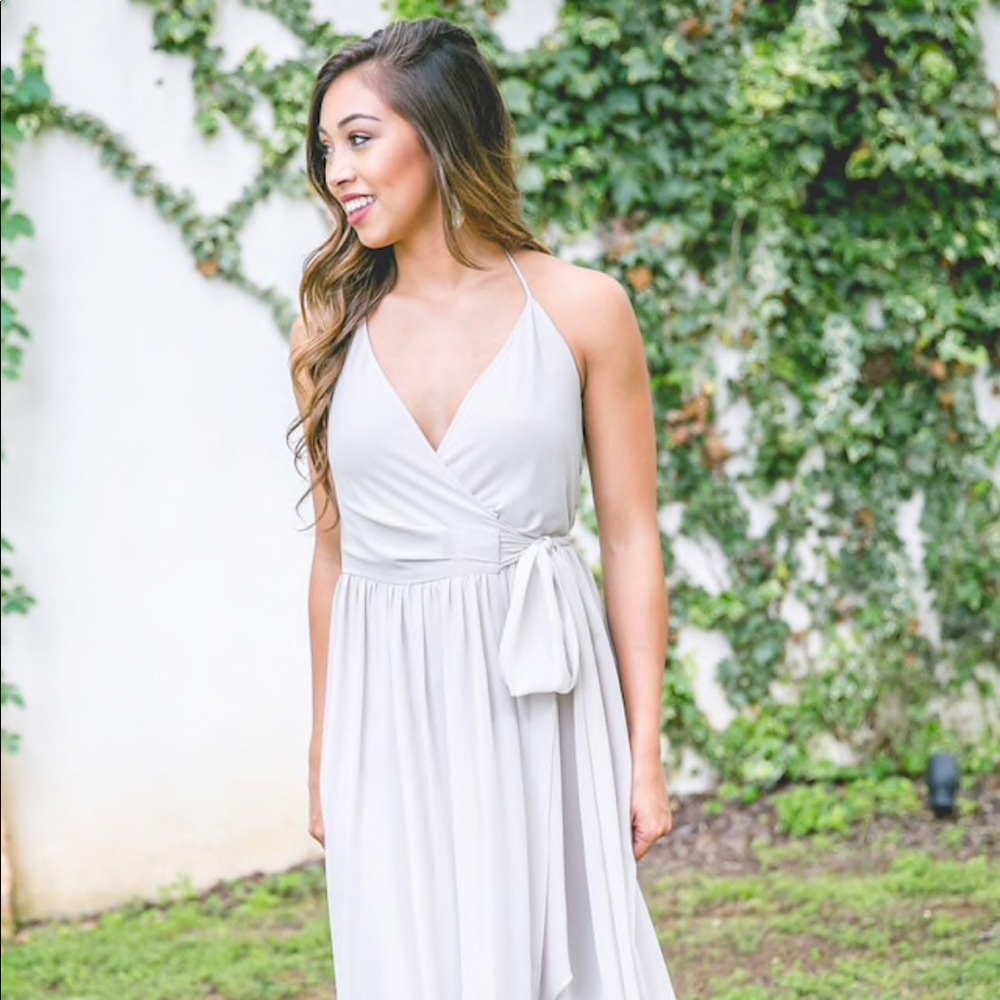 Hannah Chiffon Wrap Dress